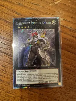Evilswarm Exciton Knight ra04-en212 Platinum-Secret Yu-Gi-Oh - Image 1