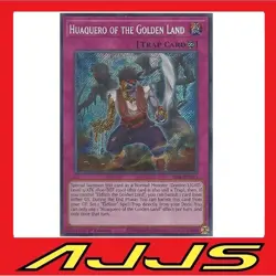 YuGiOh - Huaquero of the Golden Land - SESL-EN033 - Secret Rare - NM/M - Image 1