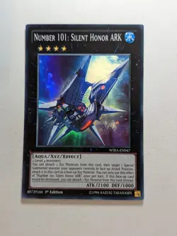 Number 101: Silent Honor ARK - WIRA-EN047 - Super Rare - 1st Edition LP YuGiOh - Image 1