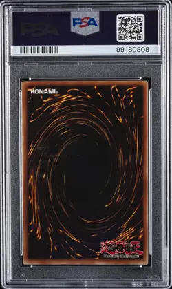 2002 YU-GI-OH! STARTER DECK: KAIBA 1ST ED #001 BLUE-EYES WHITE DRAGON PSA 9 - Image 2