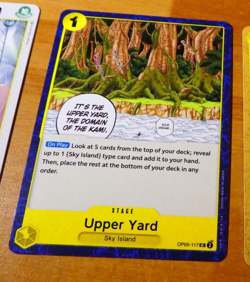 ONE PIECE AWAKENING OF THE NEW ERA ENGLISH CARD GAME CARTE OP05-117 EN ANG NEUF - Image 1