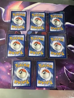 Pokemon Crown Zenith Textured Energy Full Art Rare Holo Card Set 152-159 - Image 2