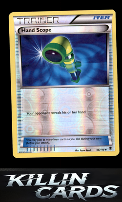 Reverse Holofoil Hand Scope 96/119 Pokemon Uncommon XY - Phantom Forces Card NM - Image 1