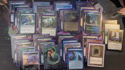 500+ Magic Card Lot over $1300 in value. Commander. Cyclonic Rift. Foil Lands - Image 1