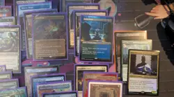500+ Magic Card Lot over $1300 in value. Commander. Cyclonic Rift. Foil Lands - Image 4
