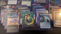 500+ Magic Card Lot over $1300 in value. Commander. Cyclonic Rift. Foil Lands - Image 5