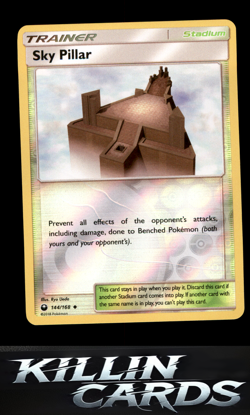 Reverse Holofoil Sky Pillar 144/168 Pokemon Uncommon SM - Celestial Storm Card N - Image 1