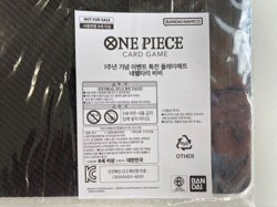 One Piece Card Game Vivi Playmat Korean 1st Anniversary Official Limited - Image 3