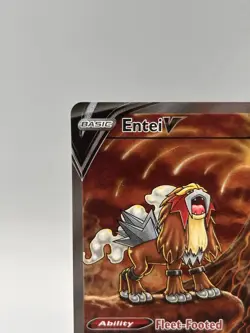 Entei V GG36/GG70 Crown Zenith: Galarian Gallery Holo Pokemon Card TCG - Image 2