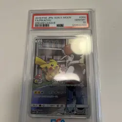 PSA 10 Pikachu CHR Dream League Pokemon Card Gem Mint - Image 1