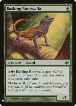 Basking Rootwalla - Near Mint MTG Mystery Booster - Image 1