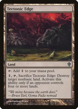 Tectonic Edge 1x MtG Worldwake SP/NM - Image 1