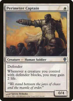 Perimeter Captain 1x MtG Worldwake SP/NM - Image 1