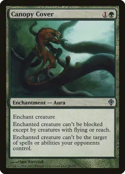 Canopy Cover 1x MtG Worldwake SP/NM - Image 1