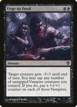 Urge to Feed 1x MtG Worldwake SP/NM - Image 1