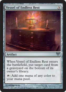 Vessel of Endless Rest -Foil Medium Play MTG Avacyn Restored - Image 1