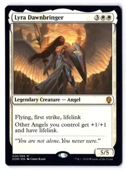 Lyra Dawnbringer NM* Dominaria ENGLISH 026/269 mtg -UnltdCards - Image 1