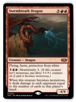 Stormbreath Dragon NM* Tarkir: Dragonstorm ENGLISH 0237 mtg -UnltdCards - Image 1
