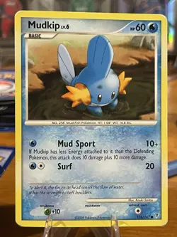 2009 Pokemon Platinum Supreme Victors Mudkip 116/147 Common Basic MP - Image 1