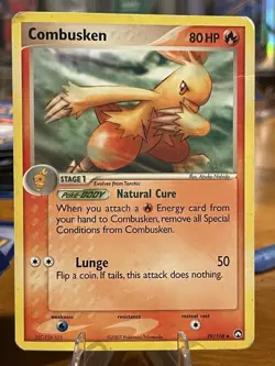 2007 Pokemon EX Power Keepers Combusken 29/108 Uncommon Stage 1 MP - Image 1