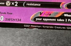 Dark Sylveon V SWSH134 LP Full Art Ultra Rare Black Star Pokemon Promo! - Image 3