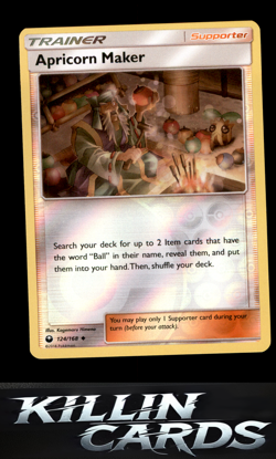Reverse Holofoil Apricorn Maker 124/168 Pokemon Uncommon SM - Celestial Storm Ca - Image 1