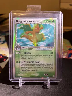 Pokemon TCG Dragonite EX Holo Rare Delta Species Dragon Frontiers 91/101 2006 LP - Image 1