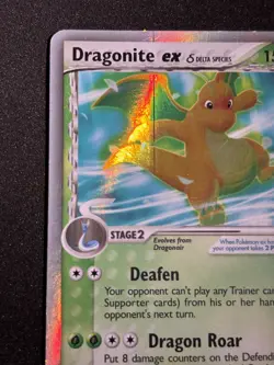 Pokemon TCG Dragonite EX Holo Rare Delta Species Dragon Frontiers 91/101 2006 LP - Image 2