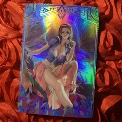 Nico Robin ONE PIECE Title Waifu Anime Goddess Holo Card - Image 1