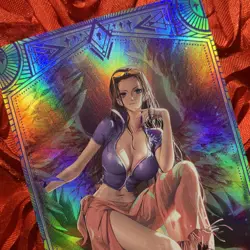 Nico Robin ONE PIECE Title Waifu Anime Goddess Holo Card - Image 2