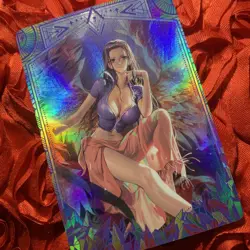 Nico Robin ONE PIECE Title Waifu Anime Goddess Holo Card - Image 3