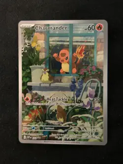 Charmander 044 Sv: Scarlet & Violet black star Promo Cards Holo Pokemon TCG NM - Image 1
