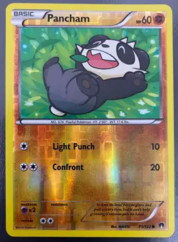 Pancham 71/122 Reverse Holo Breakpoint Set | LP | Pokemon Trading Card TCG - Image 1