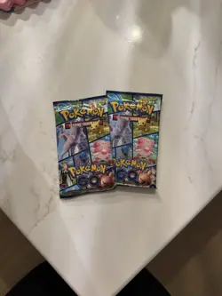 Pokemon Go Trading Card Booster Pack Set - Image 1