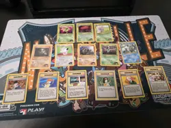 VINTAGE Pokemon Gym Heroes 102 Card Lot 1 Holo 13 Rare 88 Comm/Uncommon NO DUPES - Image 1