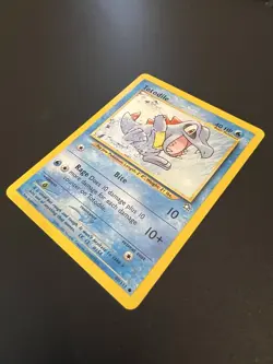 Totodile 80/111 Neo Genesis Unlimited 2000 Pokemon Card Common NM - Image 3