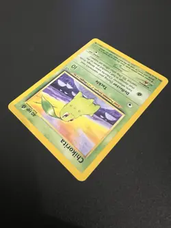 Chikorita 53/111 Neo Genesis Unlimited 2000 Pokemon Card Common NM - Image 5