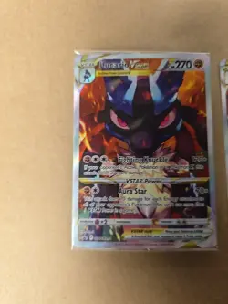 X2 Lucario VSTAR SWSH291 SWSH: Sword & Shield Promo Cards 1 Sealed 1 Open / Used - Image 3