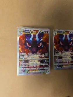 X2 Lucario VSTAR SWSH291 SWSH: Sword & Shield Promo Cards 1 Sealed 1 Open / Used - Image 4