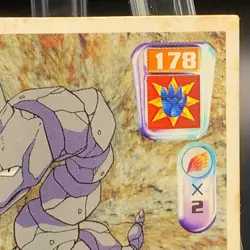 Onix Pokemon Mini Sticker Seal Nintendo Mini TCG Rare Card Vintage Japanese - Image 2