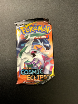 Pokemon Trading Card Game Sun & Moon Cosmic Eclipse Booster Pack 820650805899 - Image 1