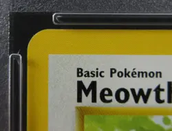 PSA 7 Pokemon Card Meowth #10 Japanese JR West Stamp Rally Promo 2000 - Image 3