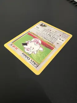 Erika’s Clefairy 25/132 Gym Heroes Unlimited 2000 Pokemon Card Rare NM - Image 5