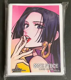 ONE PIECE Card Game Official Boa Hancock 70 Sleeves NEW - Image 1