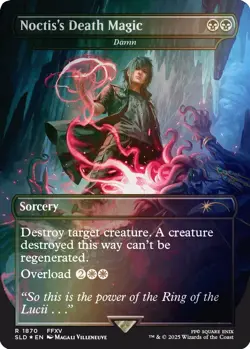 [PSL] MTG Secret Lair Card FINAL FANTASY Grimoire English ver. Foil Edition - Image 4