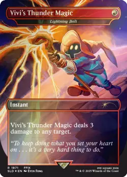 [PSL] MTG Secret Lair Card FINAL FANTASY Grimoire English ver. Foil Edition - Image 5