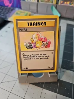 1st Ed Mr.Fuji Non-Holo WOTC Pokemon Card 58/62 Fossil Set EXCELLENT - Image 2