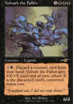 MTG - Volrath the Fallen - Nemesis - NM, English Magic FLAT RATE SHIP - Image 1