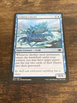 Magic the Gathering MTG Iceberg Cancrix (54) Modern Horizons B11409* - Image 1
