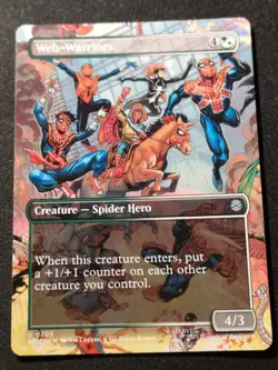 Web-Warriors - Borderless - SPM - MTG - EN - NM - 0203 - Image 1
